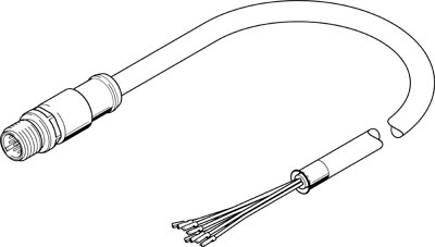 NEBS-SM12G12-E-5-N-LE12 Соединительный кабель