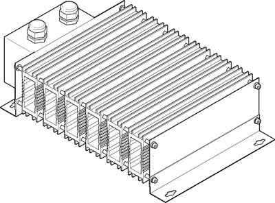CACR-KL2-33-W2400 Тормозящий резистор