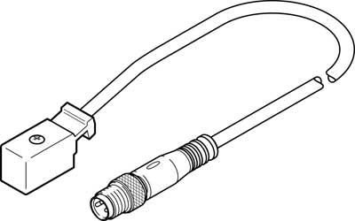 KMYZ-2-24-M8-2,5-LED Соединительный кабель