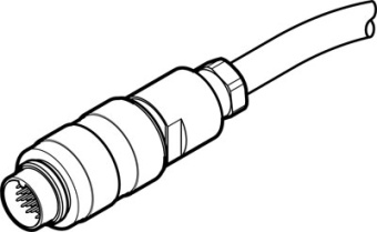 NEBS-SM16G24-K-5-N-LE24 Соединительный кабель