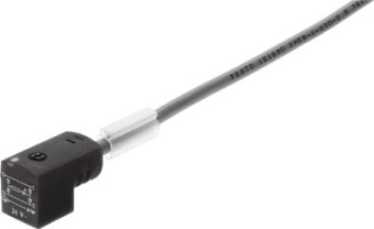 KME-1-24-10-LED Штекерная розетка с кабелем